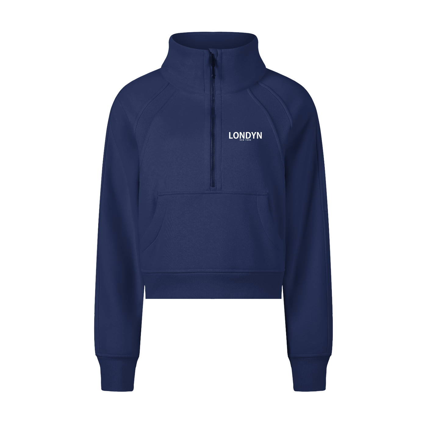 LNY OFFGUARD+ Low-Cropped Half-Zip Sweatshirt (Womens') – LONDYN LNY OFFGUARD+ Low-Cropped Half-Zip Sweatshirt (Womens') – LONDYN
