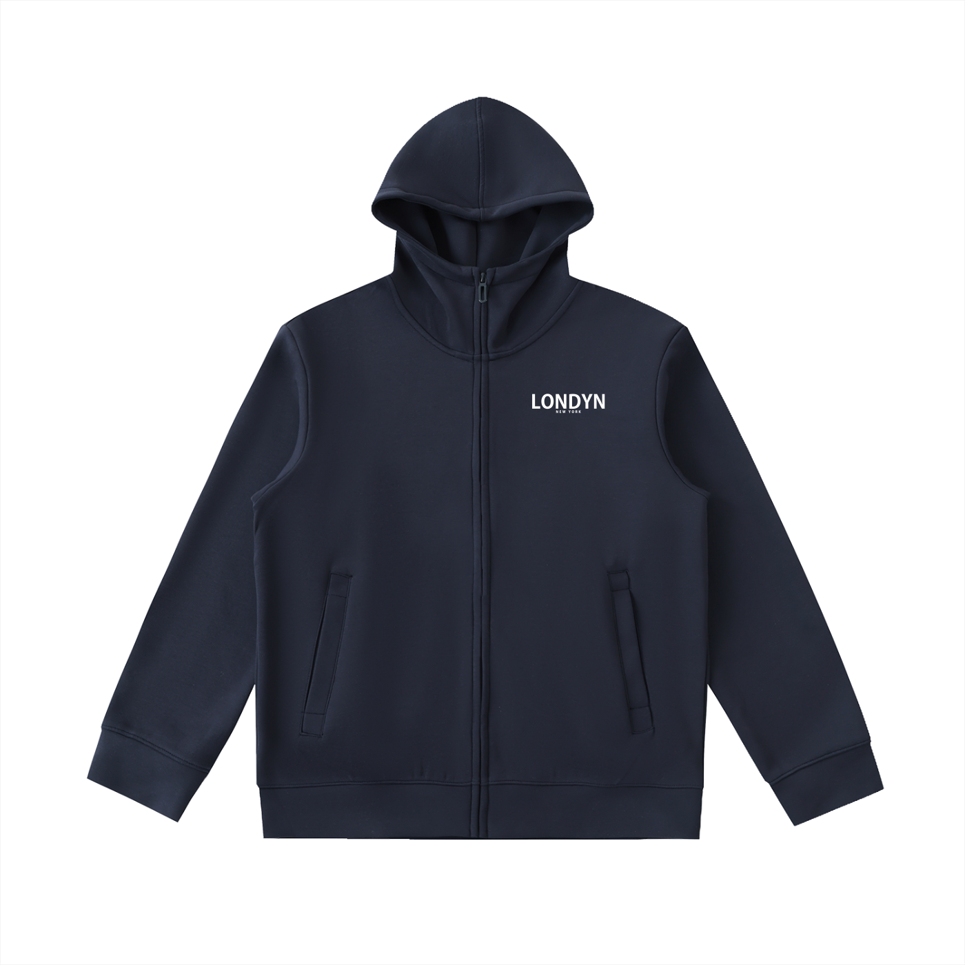 Londyn OFFGUARD Heavyweight High Neck  Zip-Up Hoodie