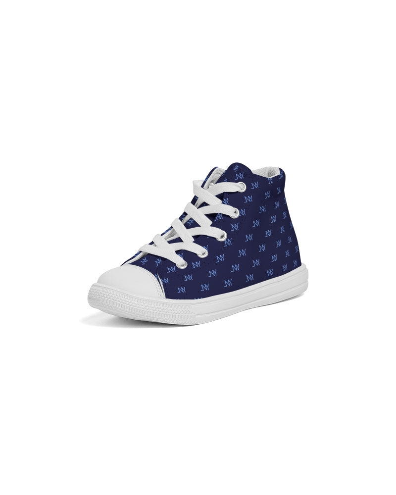 Londyn New York K1 (Marathon Monogram) High-Top Sneaker (Kids)