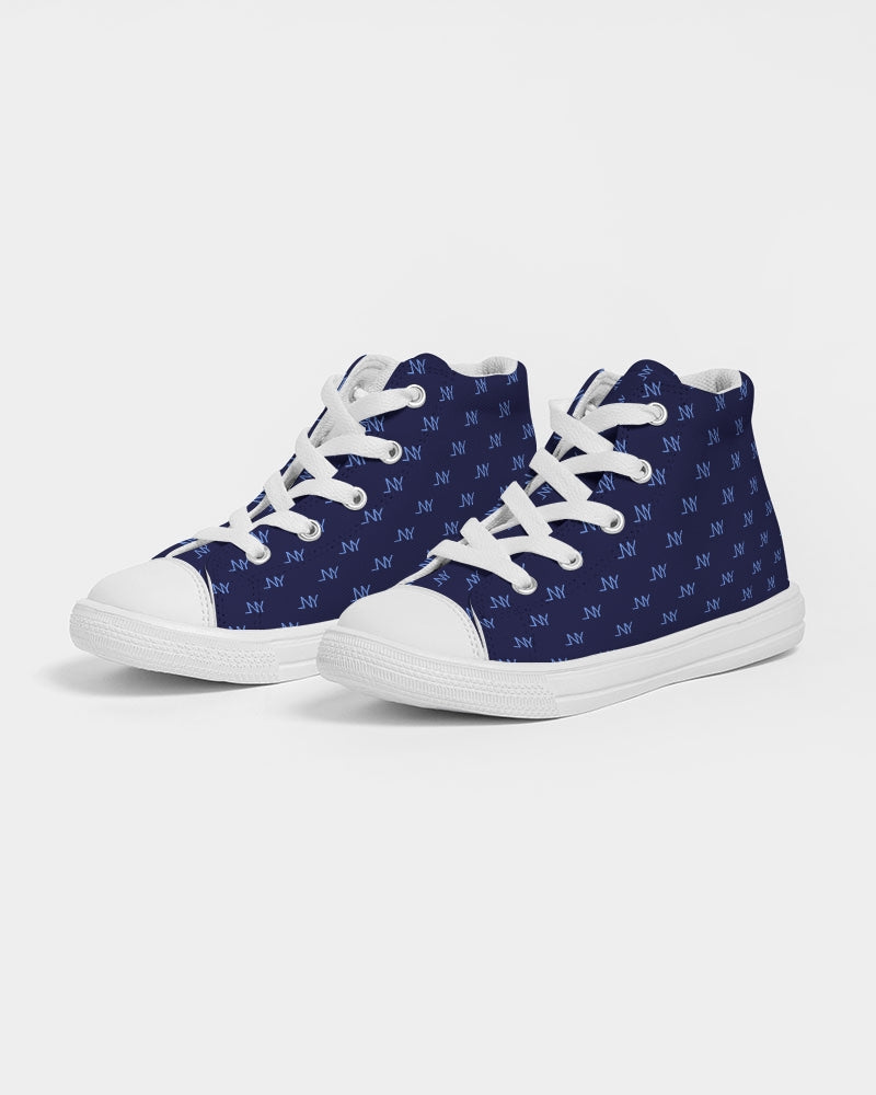 Londyn New York K1 (Marathon Monogram) High-Top Sneaker (Kids)