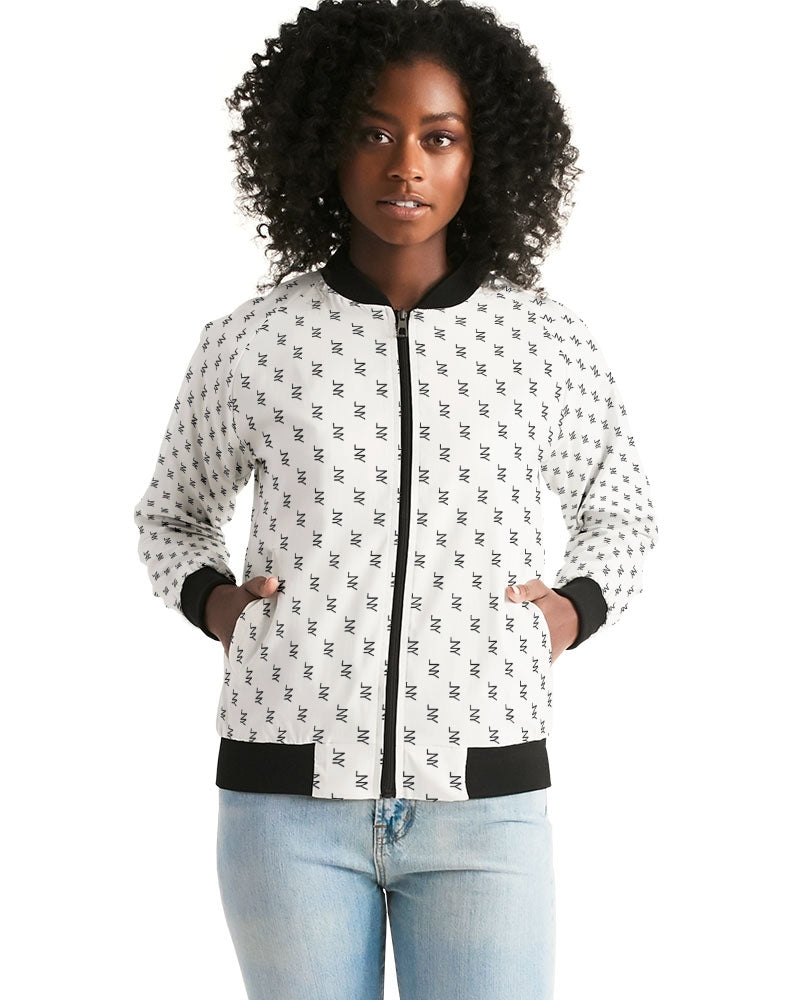 LNY Vintage Monogram Women's Bomber Jacket