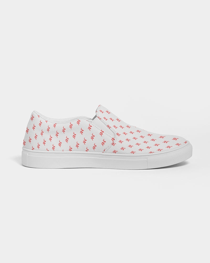 LNY Red Monogram Women's  Canvas Sneaker