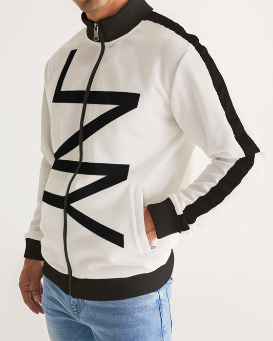 LNY Vintage Logo Stripe-Sleeve Track Jacket