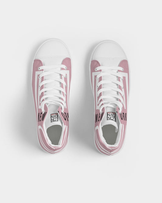 Londyn New York K1 (Love Pink) Hi-Top Sneaker (Women's)